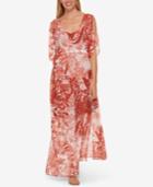 Tommy Hilfiger Printed Maxi Dress, Only At Macy's