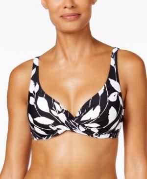 Anne Cole Vines Twist-front Underwire Bikini Top Women's Swimsuit