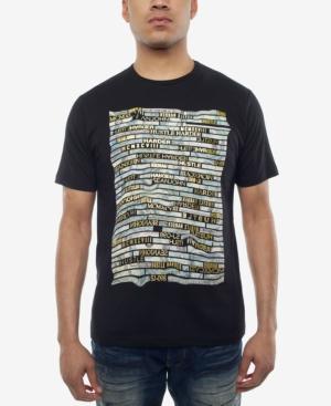 Sean John Men's Money Hustle Metallic-print T-shirt, Created For Macy's