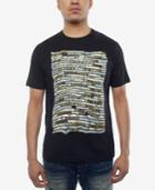 Sean John Men's Money Hustle Metallic-print T-shirt, Created For Macy's
