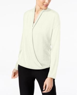 Eileen Fisher Tencel Faux-wrap Top
