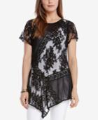 Karen Kane Lace Panel Top, A Macy's Exclusive Style
