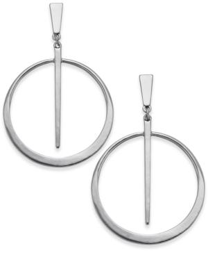 Inc International Concepts Gold-tone Circle & Spike Drop Earrings, Only At Macy's