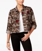 American Rag Cropped Camo-print Cargo Jacket, Only At Macy's