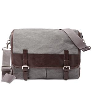 Fossil Graham Canvas Messenger Bag