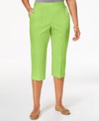 Alfred Dunner In The Limelight Pull-on Capri Pants