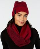 Calvin Klein 2-pc. Colorblocked Fuzzy Scarf & Hat Set