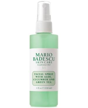 Mario Badescu Facial Spray With Aloe, Cucumber & Green Tea, 4-oz.