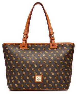 Dooney & Bourke Handbag, Gretta Signature Small Leisure Shopper