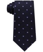 Club Room Men's Neat Silk Tie, Created For Macy's