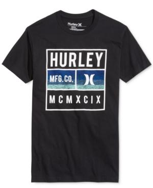 Hurley Men's Graphic-print Logo T-shirt