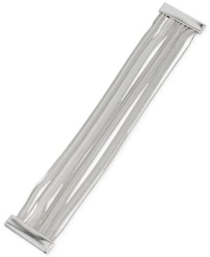 Kenneth Cole New York Silver-tone Multi-chain Magnetic Bracelet