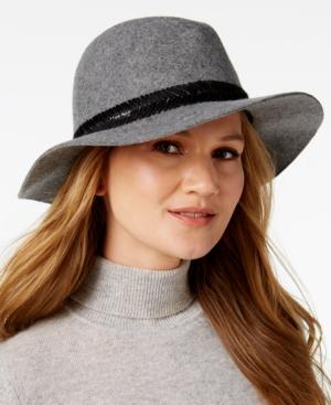 Calvin Klein Stitched-band Wide Fedora