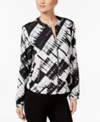 Calvin Klein Printed Bomber Jacket