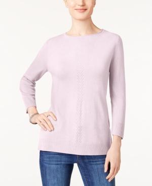 Karen Scott Rolled-neck Sweater, Created For Macy's