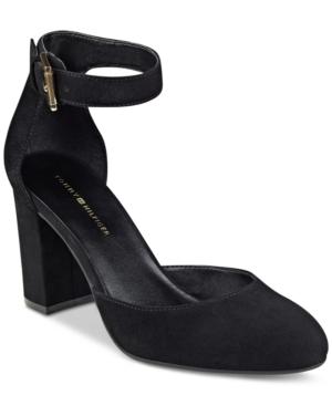 Tommy Hilfiger Elona Ankle-strap Pumps Women's Shoes