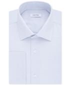 Calvin Klein Steel Men's Classic-fit Non-iron Performance Check Dress Shirt