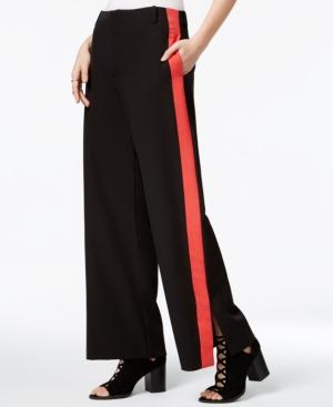 Shift Juniors' Colorblocked Wide-leg Trousers, Only At Macy's