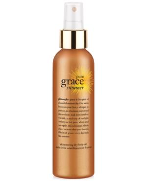 Philosophy Pure Grace Summer Body Oil