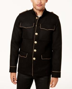 Guess Men's Harlan Melton Cadet Stretch Coat