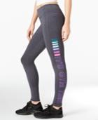 Ideology It's Gym Time Graphic Leggings, Created For Macy's