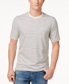 Weatherproof Vintage Men's Heathered Striped T-shirt, Created For Macy's