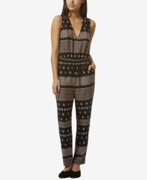 Avec Les Filles Moroccan-tile-print Jumpsuit