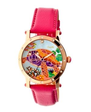Bertha Quartz Chelsea Collection Rose Gold And Pink Leather Watch 38mm