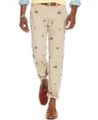 Polo Ralph Lauren Men's Straight-fit Embroidered Chino Pants