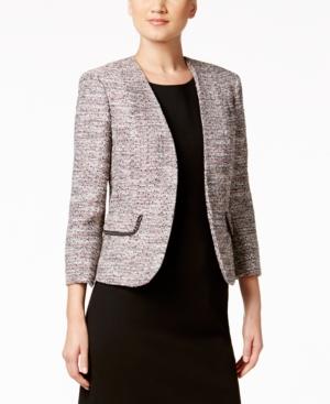 Kasper Petite Embellished Tweed Jacket