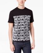 Armani Exchange Men's Graffiti Logo-print T-shirt