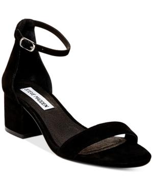 Steve Madden Women's Irenee Two-piece Block-heel Sandals