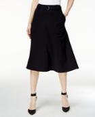 Calvin Klein Belted A-line Skirt