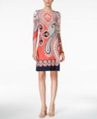 Inc International Concepts Paisley-print Shift Dress, Only At Macy's