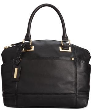 Tignanello Pretty Pockets Smooth Leather Convertible Satchel
