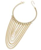 Thalia Sodi Gold-tone Crystal Chain Statement Necklace, Only At Macy's