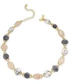 Kate Spade New York Gold-tone Multi-stone Link Collar Necklace
