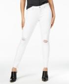 Articles Of Society Sarah Ripped White Decon Wash Skinny Jeans
