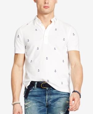 Polo Ralph Lauren Men's Embroidered Ancor Hampton Shirt