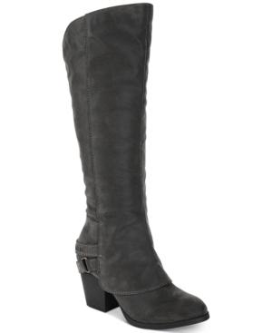 American Rag Edyth Buckled Boots, Created For Macy's Women's Shoes