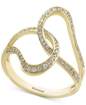 Effy Diamond Loop Ring (1/3 Ct. T.w.) In 14k Gold