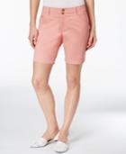 Lee Platinum Petite Chino Bermuda Shorts, A Macy's Exclusive