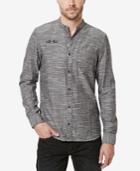 Buffalo David Bitton Men's Sagill Slub Graphic-print Shirt