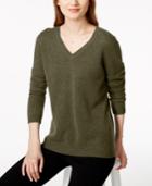 Charter Club V-neck Cashmere Sweater, Only At Macy's