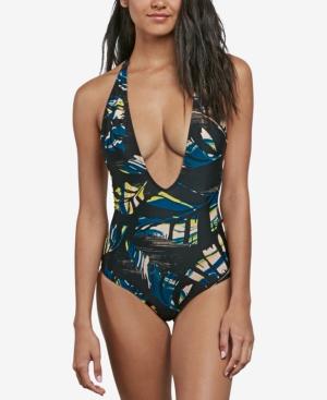 Volcom Lost Marbles Printed Cheeky One-piece Swimsuit Women's Swimsuit