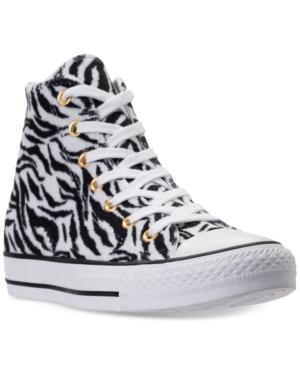 Converse Women's Chuck Taylor High-top Animal Print Casual Sneakers From Finish Line