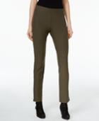 Eileen Fisher Washable Stretch Crepe Slim-fit Cropped Pants