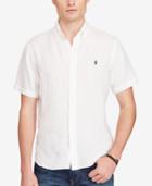 Polo Ralph Lauren Men's Short-sleeve Linen Shirt