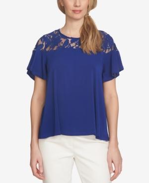 Cece Lace-yoke Top