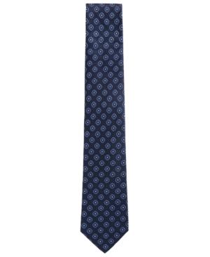 Boss Men's Square Jacquard Silk Tie